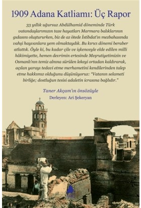1909 Adana Katliamı : Üç Rapor