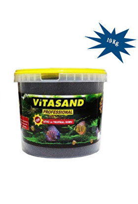 Vitasand Pro-98 Kırmızı Akvaryum Bitki Toprağı 5 Mm - 19 Kg. (Kova)