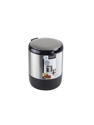 Primanova Pasifik 3 lt Çöp Kovası Siyah