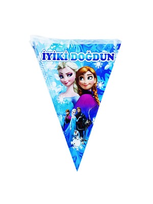 Tahtakale Toptancısı Flama  İyiki Doğdun Yazılı Frozen  Temalı 