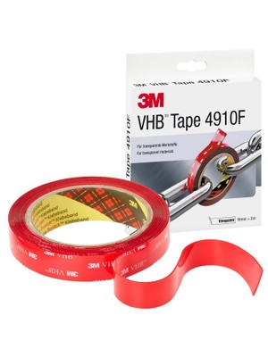 3M  VHB 4910F  Çift Taraflı Akrilik Bant (Şeffaf) 20444