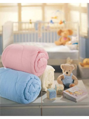 Taç Penye Bebek Yorganı Pembe