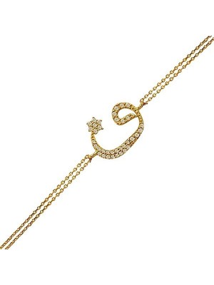 Bilezikhane Vav Bileklik 2,57 Gram 14 Ayar Altın