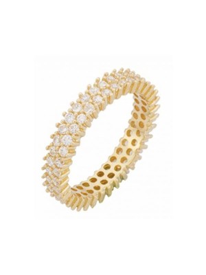 Bilezikhane Yüzük Tamtur 2 Sıra 3,00 Gram 14 Ayar Altın