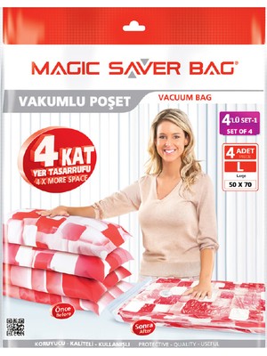 Magic Saver Bag 4 Lü Seyahat Seti - 1