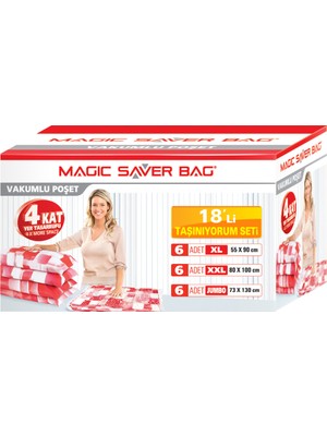 Magic Saver Bag 18 li "Taşınıyorum Seti"