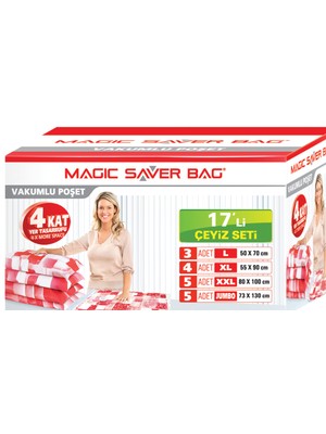 Magic Saver Bag 17 Li "Çeyiz Seti"