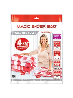 Magic Saver Bag 4 Lü Seyahat Seti - 4