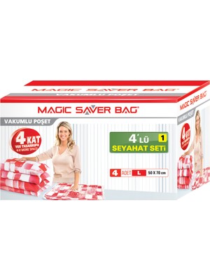 Magic Saver Bag 4 lü Seyahat Seti - 1 li