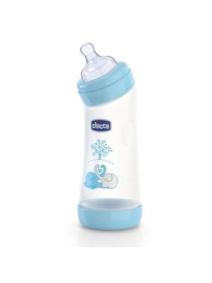 Chicco Wellbeing İlk Açılı Biberon Erkek 250 ml