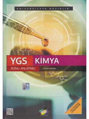 Fdd Yayınları Ygs Kimya Konu Anlatımlı - Ahmet Aydoğan