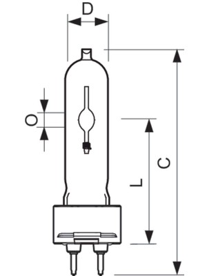 MASTERColour CDM-T Evolution 35W/930 G12 3000K Günışığı Gaz Deşarjlı Ampul