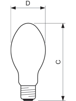 MASTER HPI Plus 400W/645 BU E40 1SL/6 4500K Beyaz Gaz Deşarjlı Ampul