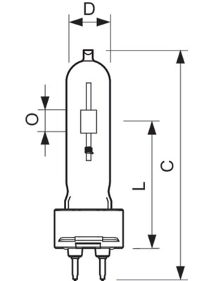 MASTERColour CDM-T 35W/842 G12 1CT/12 4200K Beyaz Gaz Deşarjlı Ampul
