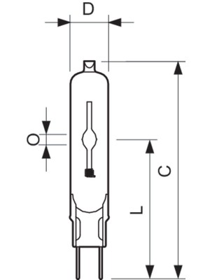MASTERColour CDM-TC Elite 50W/930 G8.5 1CT/12 3000K Günışığı Gaz Deşarjlı Ampul