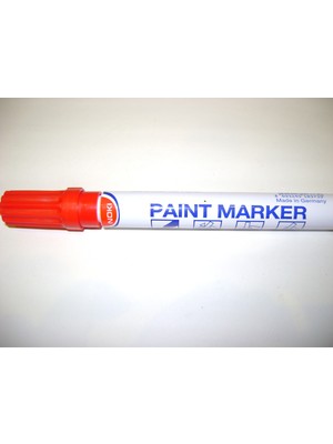 Noki Paint Marker Çıkmayan Yağ Bazlı Kırmızı 