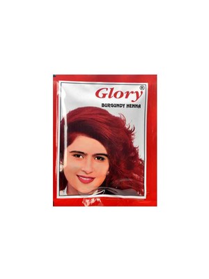 Glory Kızıl Hint Kınası (Burgundy Henna) 10 Gr Paket