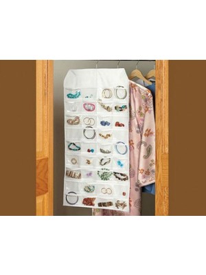Toptancı Kapında 72 Cepli Mücevher Organizer