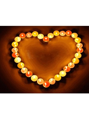 Toptancı Kapında Kokusuz Tealight Mum (50 Adet) - Beyaz