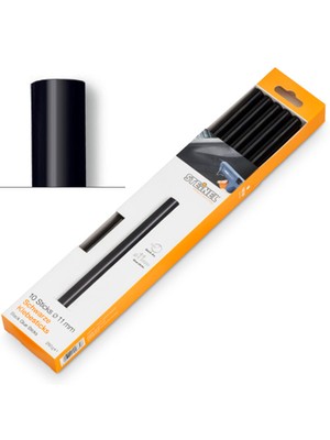 Steinel 006792 Siyah 11mm Mum Silikon Çubuk 10 adet
