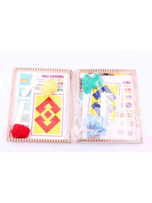 2'li Ahşap Halı Dokuma Paketi