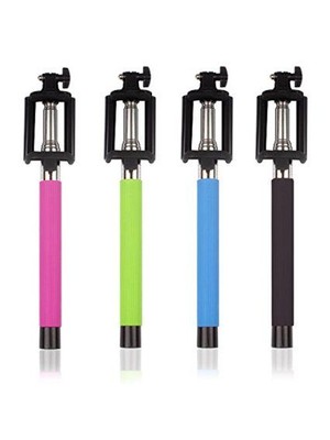 Selfie Çubuğu Monopod Bluetooth Özellikli Z07-5F Mavi