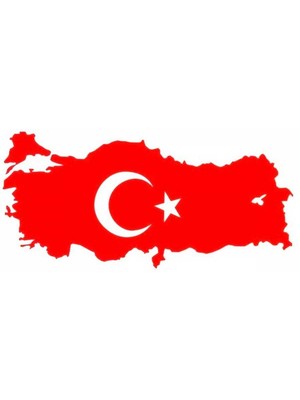 Süslen Oto Harita Çıkartması Küçük Boy 12Cm