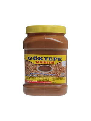 Göktepe Kepeksiz Bozkır Tahini Plastik Kutu 1 Kg