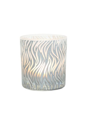 Arte Home Flame Gümüş Mumluk