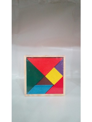 Blueway 7 Parça Tangram Orta Boy Geometri Zeka Seti