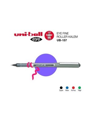 UNİ ROLLER KALEM EYE UB-157 0.7 SİYAH