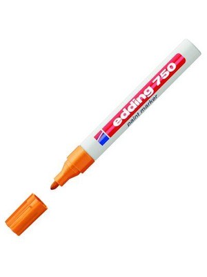 Edding 750 Turuncu Marker Kalem 1 Parça Kalem ile Canlı Renkler Yaratın