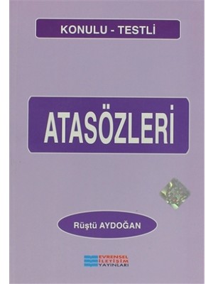 Evrensel İletişim Yayınları Atasözleri- Konulu - Testli