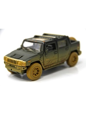 2005 Hummer H2 SUT (Siyah) 1:40 Ölçekli Metal Çek Bırak Araba