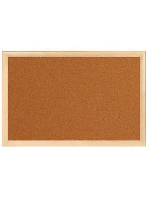 Neon Ahşap Çerçeve Duvara Monte Mantar Pano 30x45 cm - 2 Paket Mantar Pano Çivisi