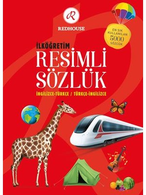 Redhouse Yayınları İlköğretim Resimli Sözlük -İngilizce ve İngilizce