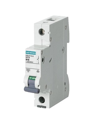 Siemens 5SL6102-7 Tek Fazlı Otomatik Sigorta -C1x2Ax6kA