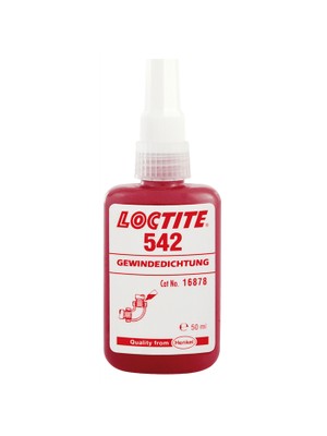Loctite 542 Orta Mukavemetli Dişli Bağlantı Sızdırmaz 50 ml Metal Yüzeyler İçin Uygun