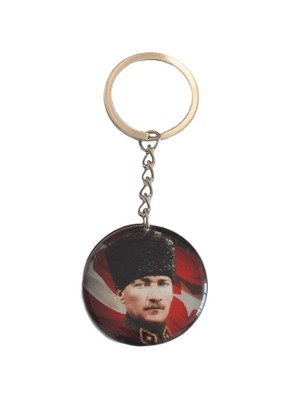 Myros Atatürk Görselli Myros Anahtarlık