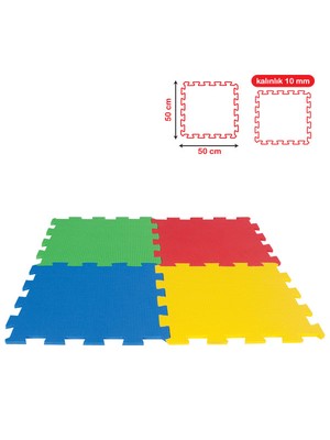 Akallı Oyuncak 05-343 50X50 10Mm Eva Dış Zemin Karosu