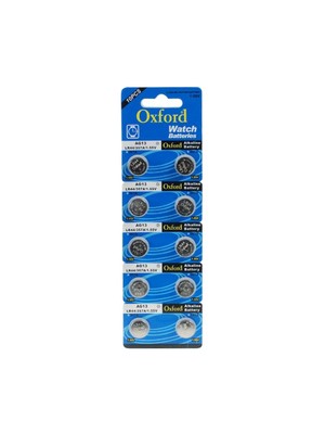 Oxford Ag13 Lr44 Sr1154 Alkaline Düğme Pil 10 Adet