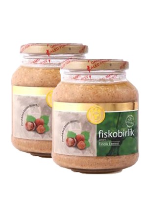 Fiskobirlik %100 Natural Hazelnut Paste With Sugar (Sekerli Findik Ezmesi)