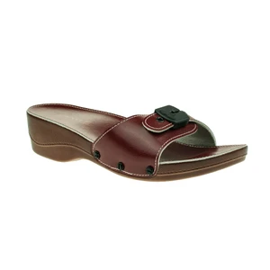 1021 Minelli Topuklu  Kırmızı Kadın Terlik