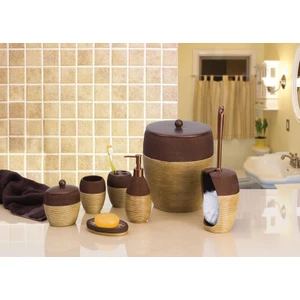 Rattan Kapaklı Kova