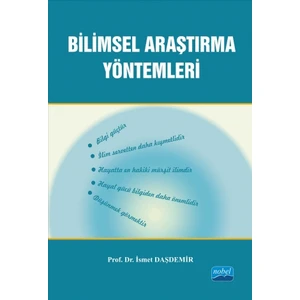Bilimsel Araştırma Yöntemleri - İsmet Daşdemir