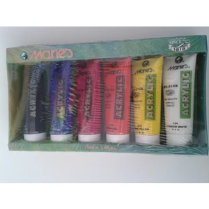 Akrilik Tüp Boya 6X75Ml 