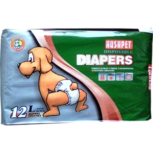 16-25 kg arası Köpekler İçin Bağlamalı Çiş Pedi 12'Lİ