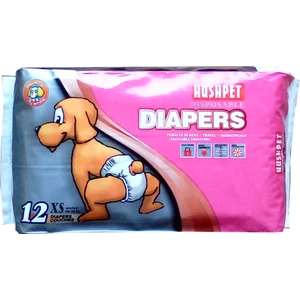 2-4 kg arası Köpekler İçin Bağlamalı Çiş Pedi 12'Lİ