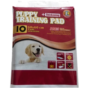 Köpekler için 4 Tarafı Bantlı Çiş Bezi 10'lu 60x60