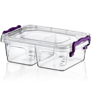 Hobby Life Plastik 500Ml Bölmeli  Mülti Box Saklama Kabı 6'lı